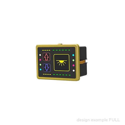 Bedienpanel pilot® 3.3, 3 Bedien-/Anzeigefelder, inkl. einer XL-Taste