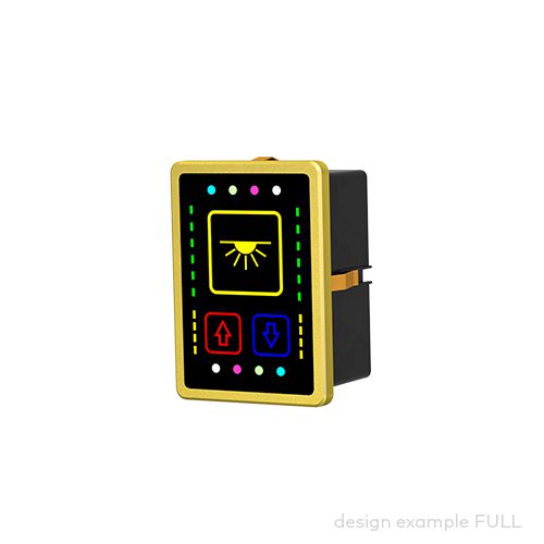 Bedienpanel pilot® 3.3, 3 Bedien-/Anzeigefelder, inkl. einer XL-Taste