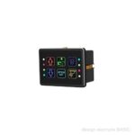 control panel pilot® 3.6, 6 push buttons/indicator fields