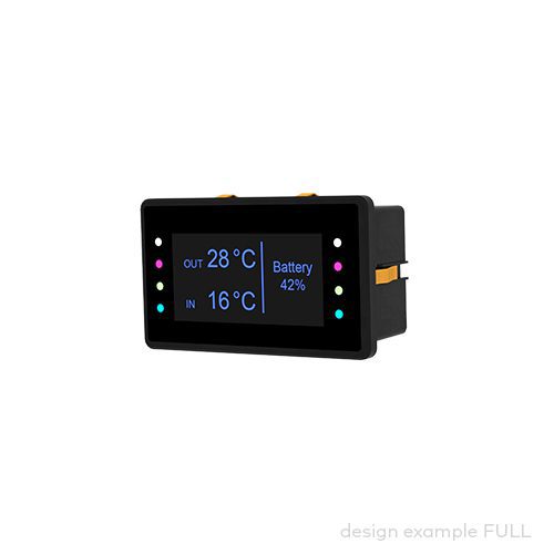 Bedienpanel pilot® 4.0D, OLED Display 2,42'', DOT 128x64