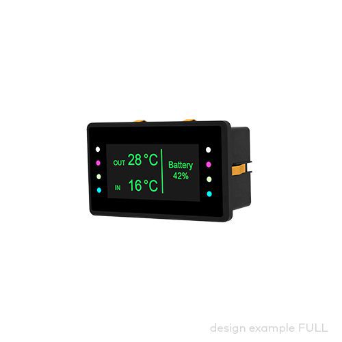 Bedienpanel pilot® 4.0D, OLED Display 2,42'', DOT 128x64