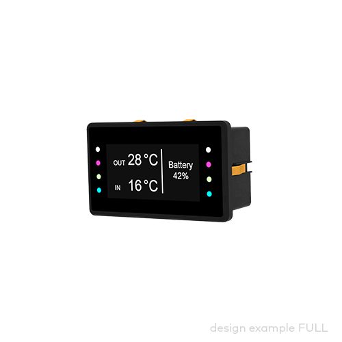 Bedienpanel pilot® 4.0D, OLED Display 2,42'', DOT 128x64