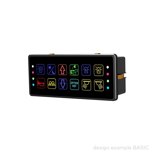 Bedienpanel pilot® 6.12, 12 Bedien-/Anzeigefelder