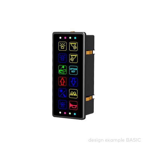 Bedienpanel pilot® 6.12, 12 Bedien-/Anzeigefelder