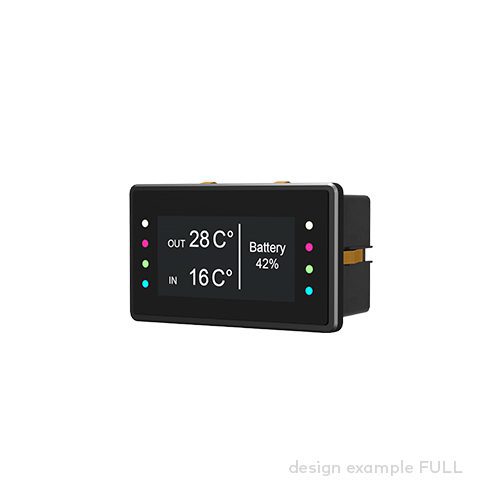 Bedienpanel pilot® 4.0D, OLED Display 2,42'', DOT 128x64