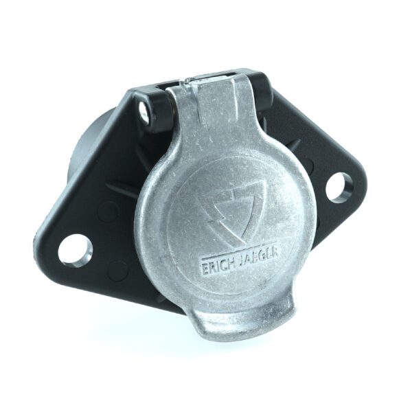 Steckdose 7-polig, 24V (ISO 1185 - Typ N), Flachsteckanschluss