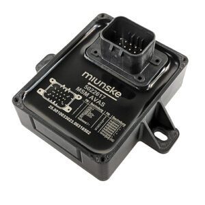 Multi-Sound-Modul AVAS Standard, 12/24V, IP67, mit Laschen, Soundgestaltung mit miunske-toolchain