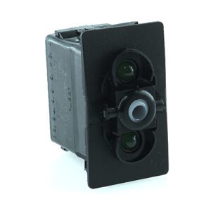 on-off Schalter, 12V/20A, für Contura II, III, IV, V, LED 1 grün hell, LED 2 grün hell