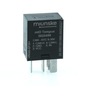 CAN mIO Tempus, 9-30V, RTC with integrated battery, 1x CAN-Interface, 1x Input, Micro-design
